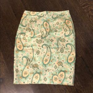 Pink Tartan pencil skirt